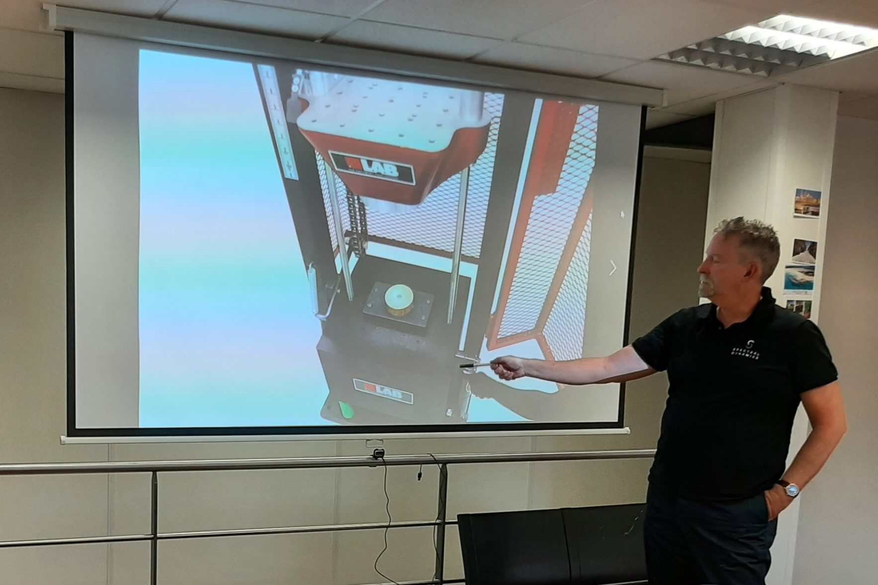 Spectral Dynamics Package testing LAB France