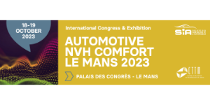 Automotive NVH Comfort 2023 (Le Mans – FRANCE)